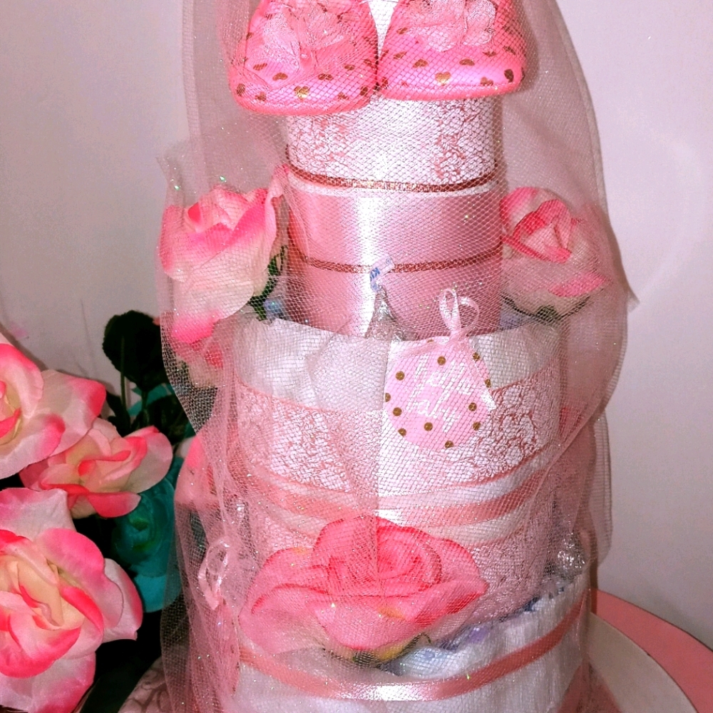 Diaper Cake - Picture 2 of 2